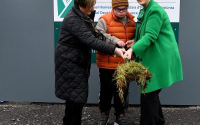 Exciting times as we turn the sod for our new school!